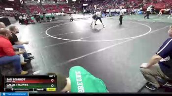 D1-182 lbs Cons. Round 2 - Sam Behrndt, Hamilton vs Caleb Rysewyk, Nicolet