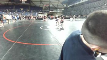 110 lbs Cons. Round 3 - Wyatt Paull, Steelclaw Wrestling Club vs Carter Elfving, Anacortes Hawkeyes Wrestling Club