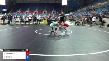 88 lbs 7th Place - Ethan Humphrey, Iowa vs Vincent DeMarco, Illinois