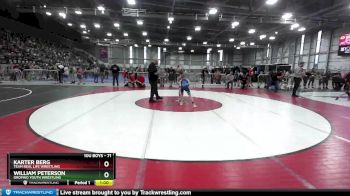 71 lbs Cons. Semi - Karter Berg, Team Real Life Wrestling vs William Peterson, Orofino Youth Wrestling