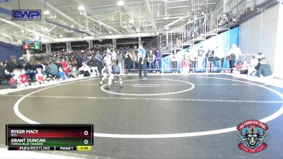 52 lbs Cons. Semi - Ryker Macy, WTC vs Grant Duncan, Topeka Blue Thunder