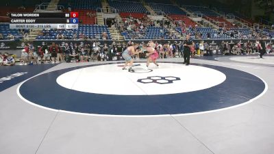 215 lbs Champ. Rd Of 64 - Talon Worden, Missouri vs Carter Eddy, Iowa