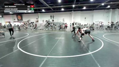 137 lbs Consi Of 4 - Max Mannino, Desert Oasis vs Logan Salazar, Wlv Jr Wrestling
