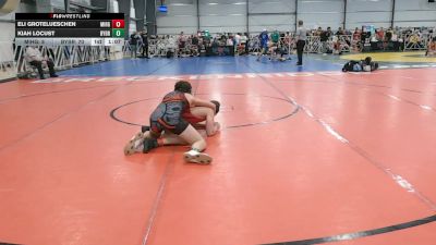 130 lbs Round 2 - 10:30am Friday - Kiah Locust, Backyard Brawlers vs Eli Grotelueschen, Mile High