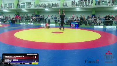 53kg Quarterfinal - Shanaelle Zumbach, AAWA Independent vs Katelyn Stein, Schewa WC