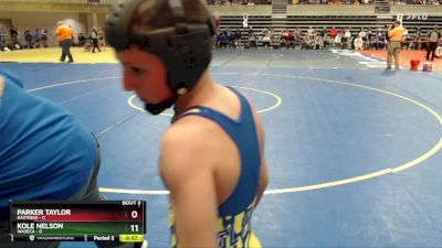 95 lbs Placement (4 Team) - Sullivan McNamara, Hastings vs Keegan Glynn, Waseca