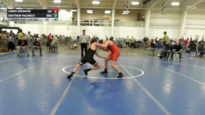 143 lbs Round Of 32 - James Gershon, Essex Junction vs Matthew Pacheco, Woburn