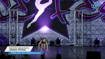 Blue Rose Dance Studio - Jemma Peters [2025 Youth - Solo - Contemporary/Lyrical Day] 2025 DanceFest Grand Nationals