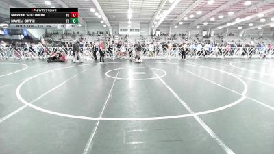 114 lbs Consi Of 8 #1 - Marlee Solomon, PA vs Nayeli Ortiz, TX