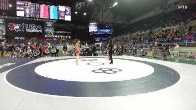 130 lbs Cons. Rd Of 16 - Sophia Ball, IL vs Danica Torres, AZ