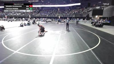 Quarterfinal - Lincoln Peters, Harrisburg vs Braden Shoemaker, Brandon Valley