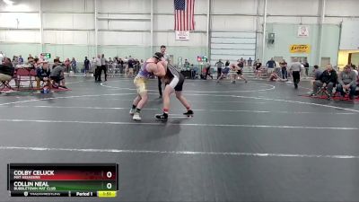 175 lbs Quarterfinal - Colby Celuck, Mat Assassins vs Collin Neal, Bubbletown Mat Club