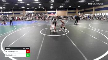 106 lbs Consi Of 4 - Marc Jumanan, Topanga Wrestling/Beat The Streets LA vs Nathan Abbott, LAWC/Chaminade