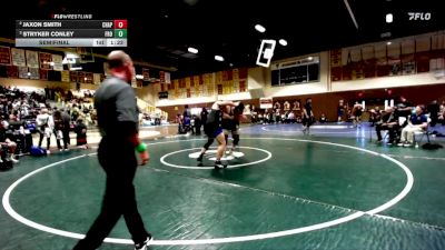 215 lbs Semifinal - Stryker Conley, Frontier vs Jaxon Smith, Chapparal