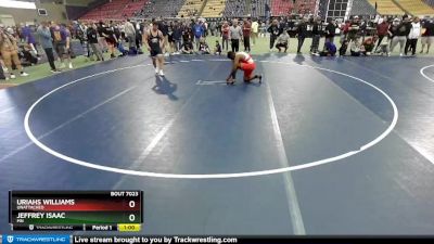 88 lbs Round 2 - Jeffrey Isaac, MN vs Uriahs Williams, Unattached