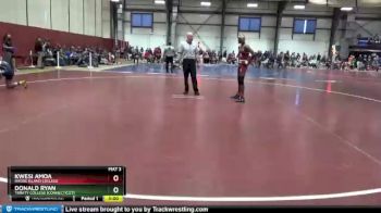 133 lbs Prelim - Kwesi Amoa, Rhode Island College vs Donald Ryan, Trinity College (Connecticut)