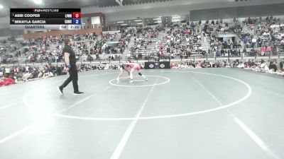53 kg Quarters - Abbi Cooper, Lehigh Valley Wrestling RTC vs Mikayla Garcia, Cardinal WC