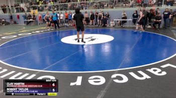 132 lbs Cons. Round 2 - Robert Taylor, Valdez Youth Wrestling Club Inc. vs Clay Martin, Dillingham Wolverine Wrestling Club