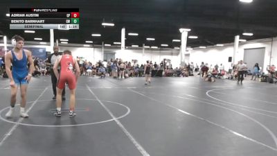 113 lbs Semifinal - Adrian Austin, Colonial Pride vs Benito Barnhart, Celtics Wrestling