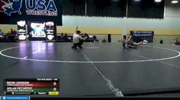 149 lbs Cons. Round 4 - Devin Johnson, Askren Wrestling Academy vs Nolan McCarthy, Grindhouse Wrestling Club