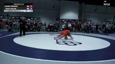 76 kg Champ. Rd Of 16 - Liliana Vergara, California vs Kiley Dillow, Chanute Wrestling Club