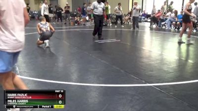 152+160 Round 2 - Miles Harris, Cherokee County vs Haris Fazlic, Rabbit Wrestling Club