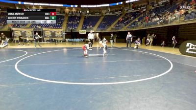52 lbs Consy 4 - Luke Boyer, Chestnut Ridge vs Judge Swanick, Wallenpaupack