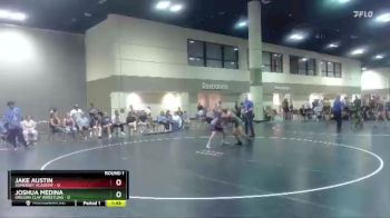 106 lbs Round 1 (6 Team) - Jake Austin, Somerset Academy vs Joshua Medina, Oregon Clay Wrestling