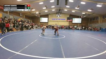 165 lbs Cons. Round 4 - Antonio Zamora, Sierra College vs Quentin Harding, Menlo