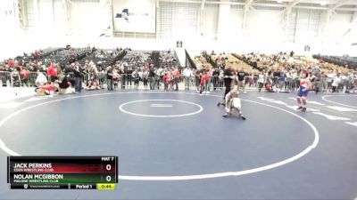 62 lbs Cons. Round 4 - Nolan McGibbon, Malone Wrestling Club vs Jack Perkins, Eden Wrestling Club