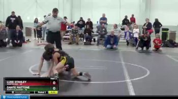 68 lbs Round 3 - Dante Mattone, North Allegheny vs Luke Stanley, Unattached