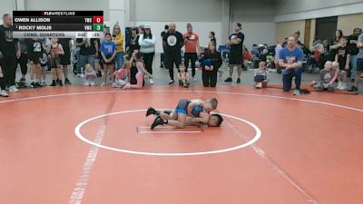 50-53 lbs Cons. Semis - Korban Grant, Athlos Wrestling vs Ryker Ehrich, Gladiator Wrestling Academy