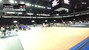 150 lbs Cons. Round 3 - Nolan Carney, Ridgefield vs Brandon Major, Tumwater