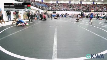 70 lbs Consi Of 8 #2 - Tanion Green, Harrah vs Baker Lathum, Noble Takedown Club