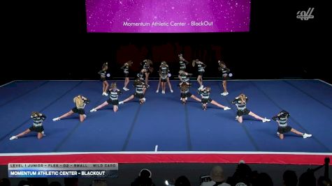 Momentum Athletic Center - BlackOut [2026 L1 Junior - Flex - D2 - Small Wild Card] 2026 The D2 Summit