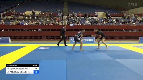 Matias Ignacio Byers Munoz vs JON ANDREW DELOS REYES 2024 Pan IBJJF Jiu-Jitsu No-Gi Championship