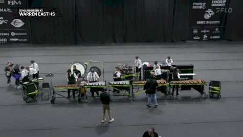 Warren East HS "Bowling Green KY" at 2026 WGI Percussion/Winds World Championships