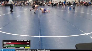 Silver 125 lbs Quarterfinal - Dru Ayala, Iowa vs Connor Fiser, Loras