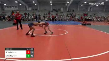 95 lbs Prelims - Noah Tucker, Germantown Wrestling Elem vs Austin Carfley, Young Guns White