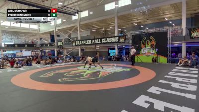 150 lbs Cons. Round 7 - Will Schafer, Perrysburg vs Tyler Densmore, Unattached