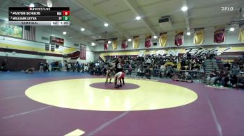 106 lbs Semifinal - William Leyva, Paloma Valley vs Paxton Schulte, King, Martin Luther