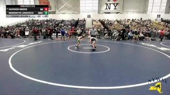 85 lbs Champ. Round 2 - Benedetto Annoscia, Apex Wrestling NYC (Hudson Valley) vs Jackson Meeks, Mexico Wrestling