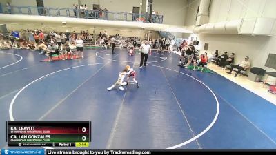 48-48 lbs Round 3 - Callan Gonzales, Champions Wrestling Club vs Kai Leavitt, Champions Wrestling Club