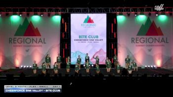 CheerForce Simi Valley - BITE CLUB [2026 L3 Youth - Flex - Small Day 1] 2026 The West Regional Summit
