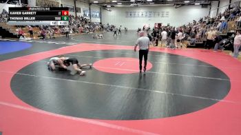 141 lbs Champ. Round 1 - Xavier Garrett, Indiana Tech vs Thomas Miller, Trine