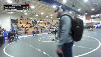 113 lbs Cons. Round 4 - Mickey Holland, Alta Loma vs Max Martinez, Patriot