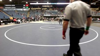 215 lbs Semifinal - Trenton Kern, Great Bend HS vs Joaquin Capra, Overland Park-Blue Valley Southwest HS