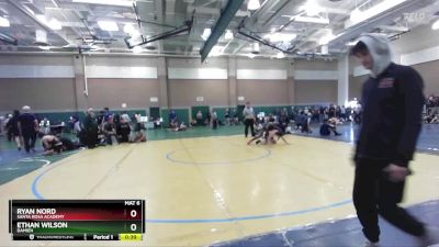 120 lbs Cons. Round 1 - Ryan Nord, Santa Rosa Academy vs Ethan Wilson, Damien