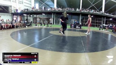 155 lbs Round 3 (8 Team) - Rhaigyn Trenary, Indiana vs Payton Temple, Illinois