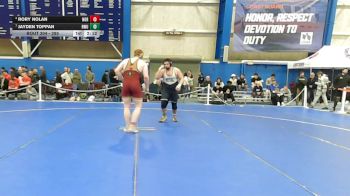 285 lbs Cons. Semi - Jayden Toppan, Roger Williams vs Rory Nolan, Norwich